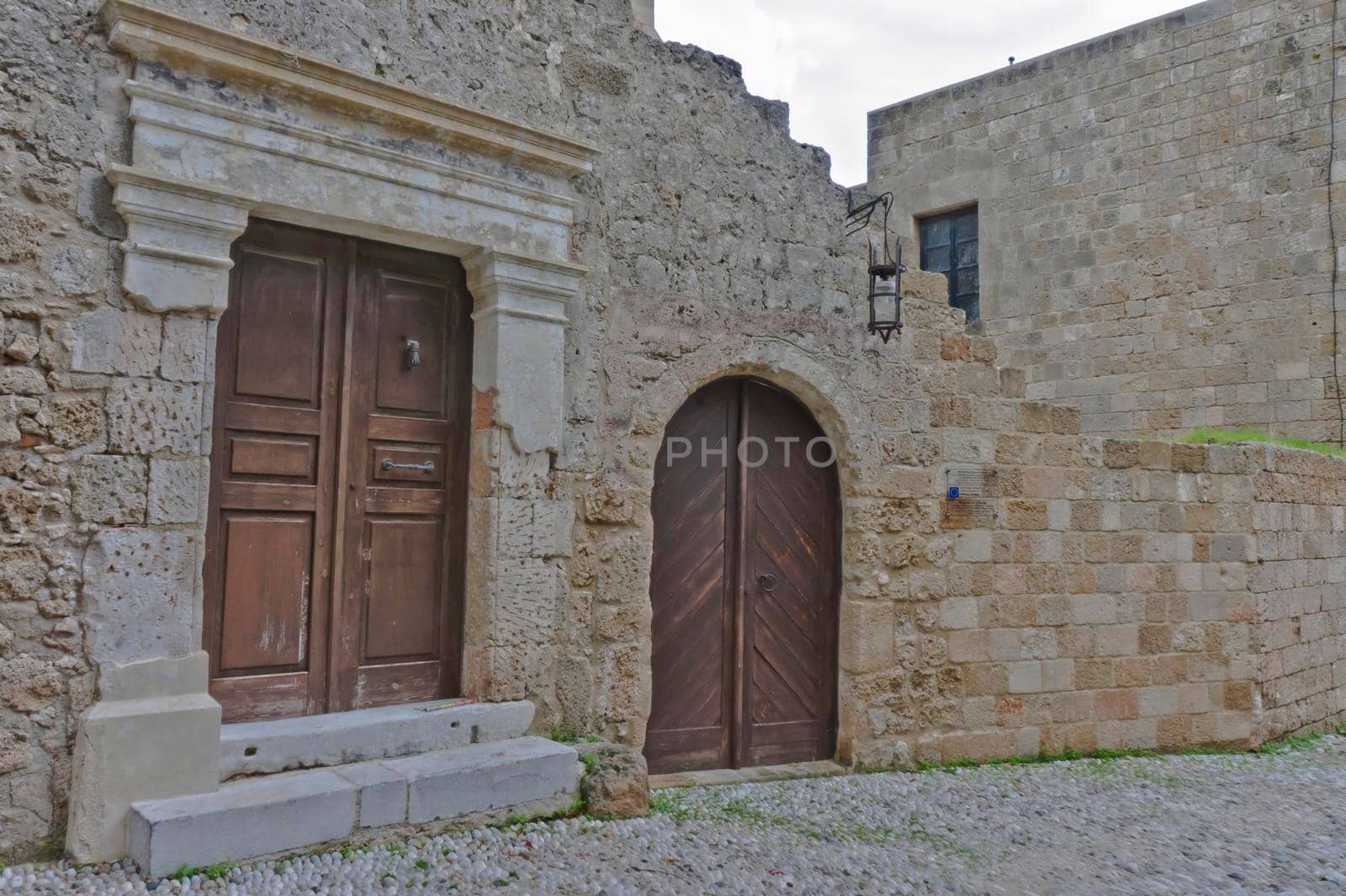 Rhodes Island, Old city, Street of the Knights view, Greece, Europe