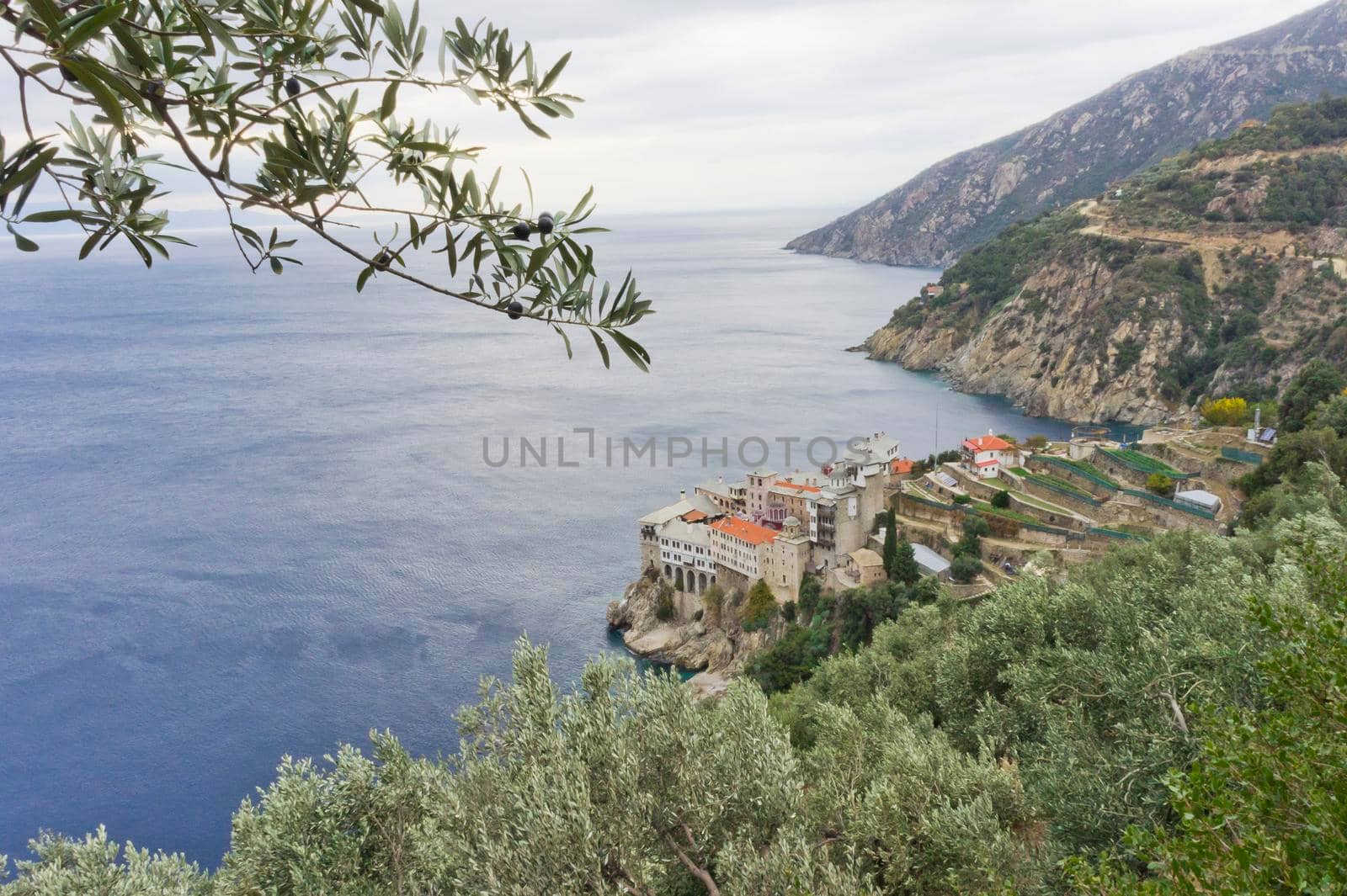 Mount Athos, Gregoriou Eastern Orthodox Monastery, Greece, Europe  by giannakisphoto