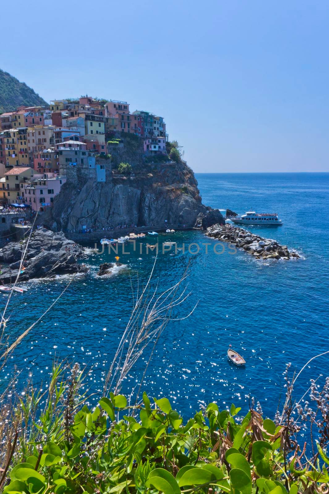 Manarola Cinque Terre, Old city view, Italy, Europe