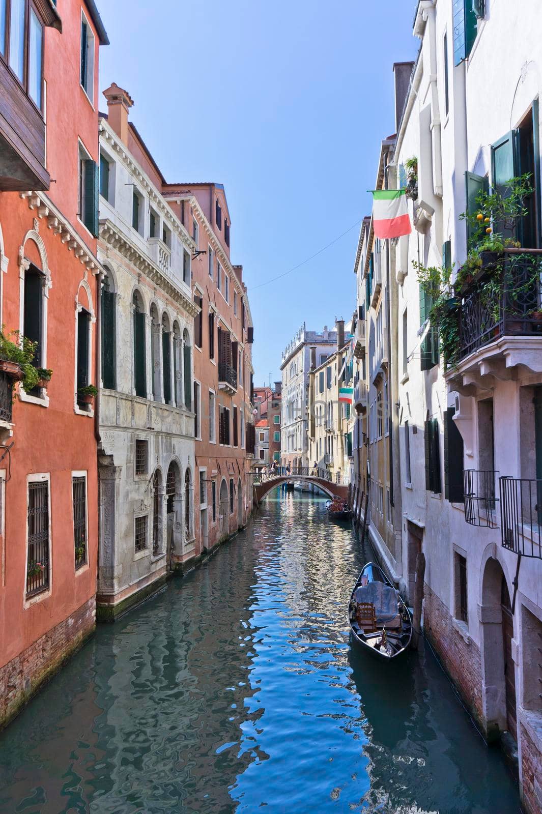 Venice, Old city canal view, Italy, Europe