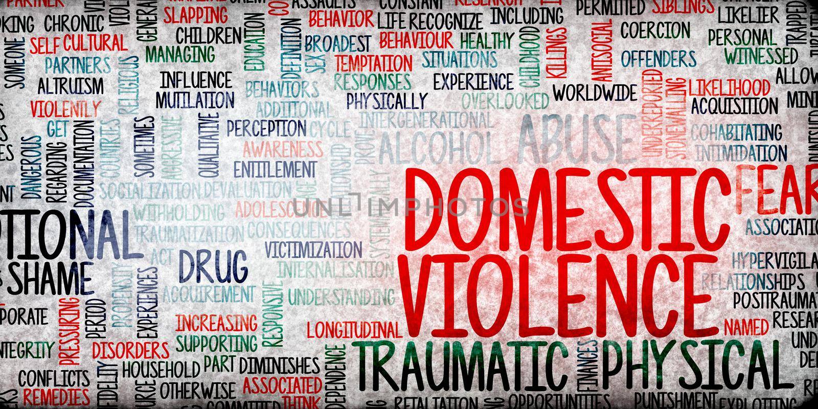 Domestic Violence as a Social Societal Problem Concept Background