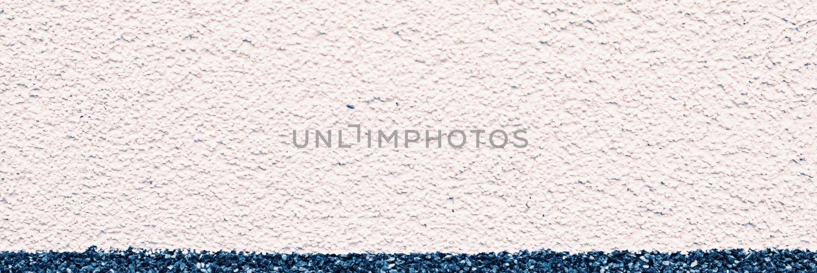 Duotone stucco wall texture as grunge background and urban detail by Anneleven