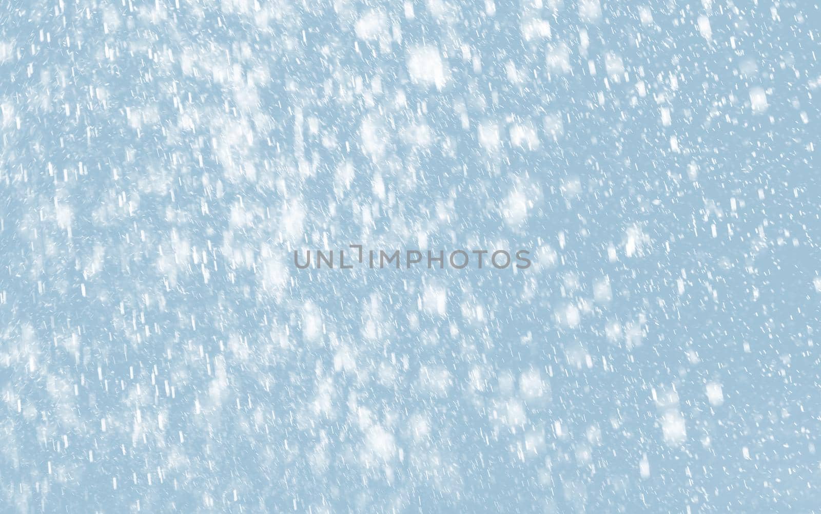 Abstract background of raindrops in light blue tonality
