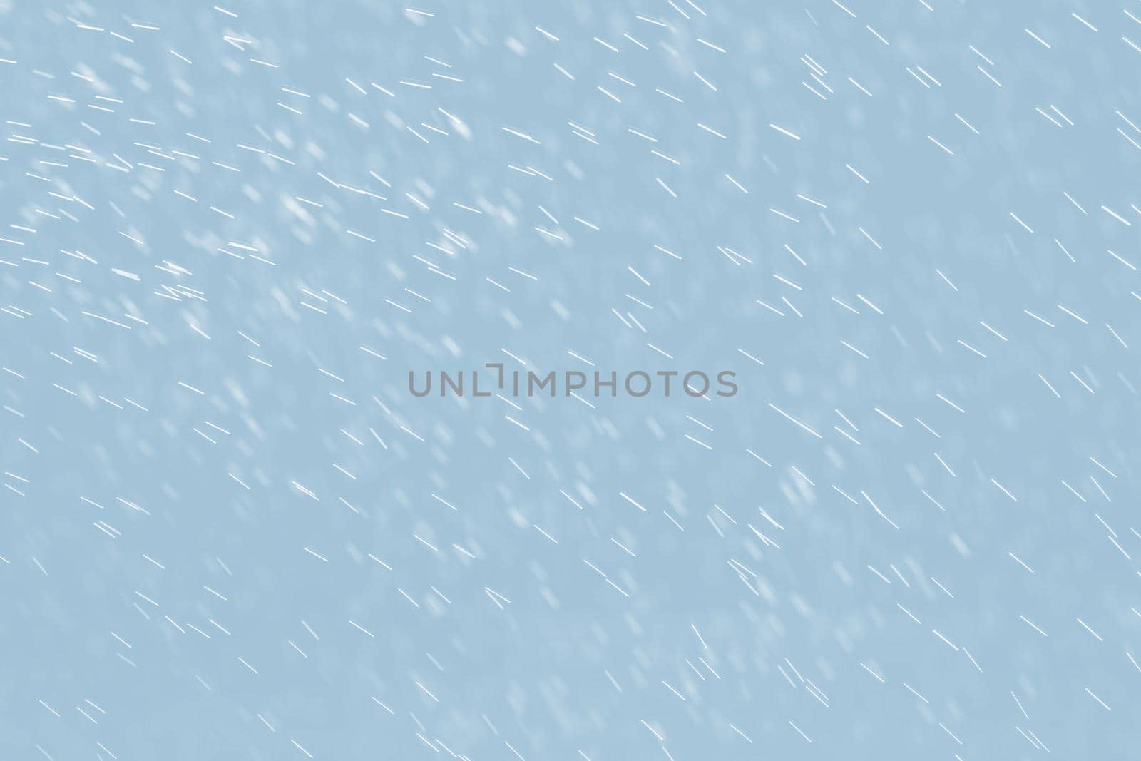 Abstract background of raindrops in light blue tonality