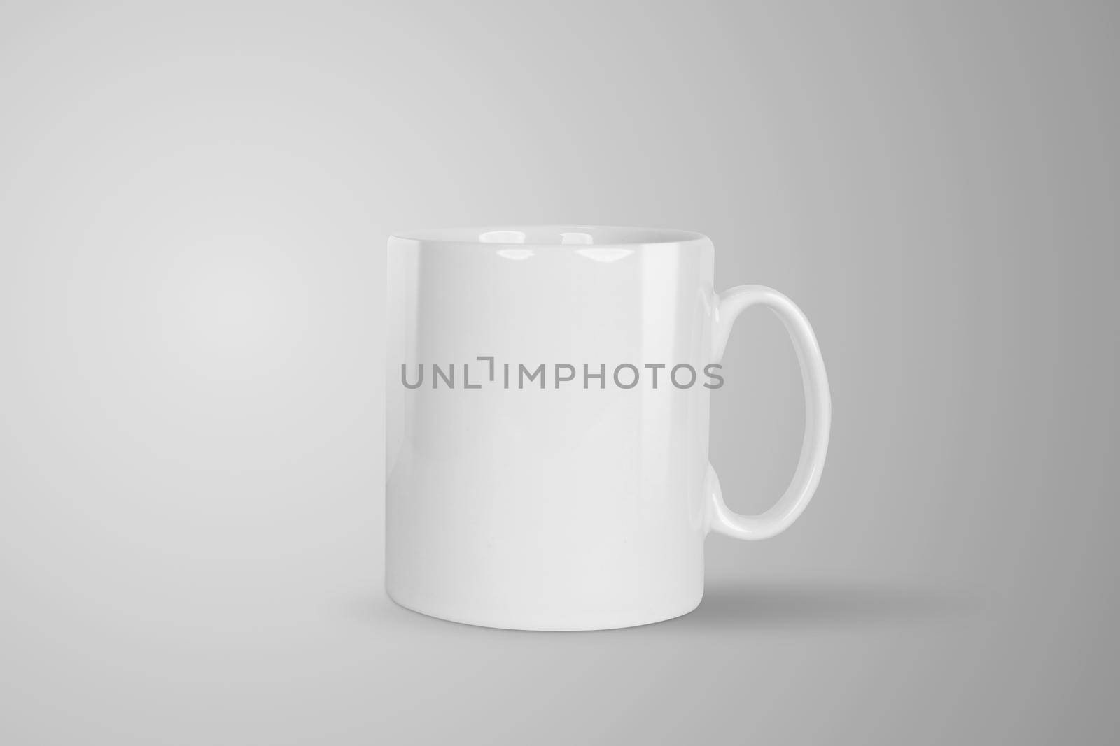 Closeup mug mockup product for design branding and advertising isolated on white background, ceramic mock up, mock-up template, element for presentation, object nobody. by nnudoo