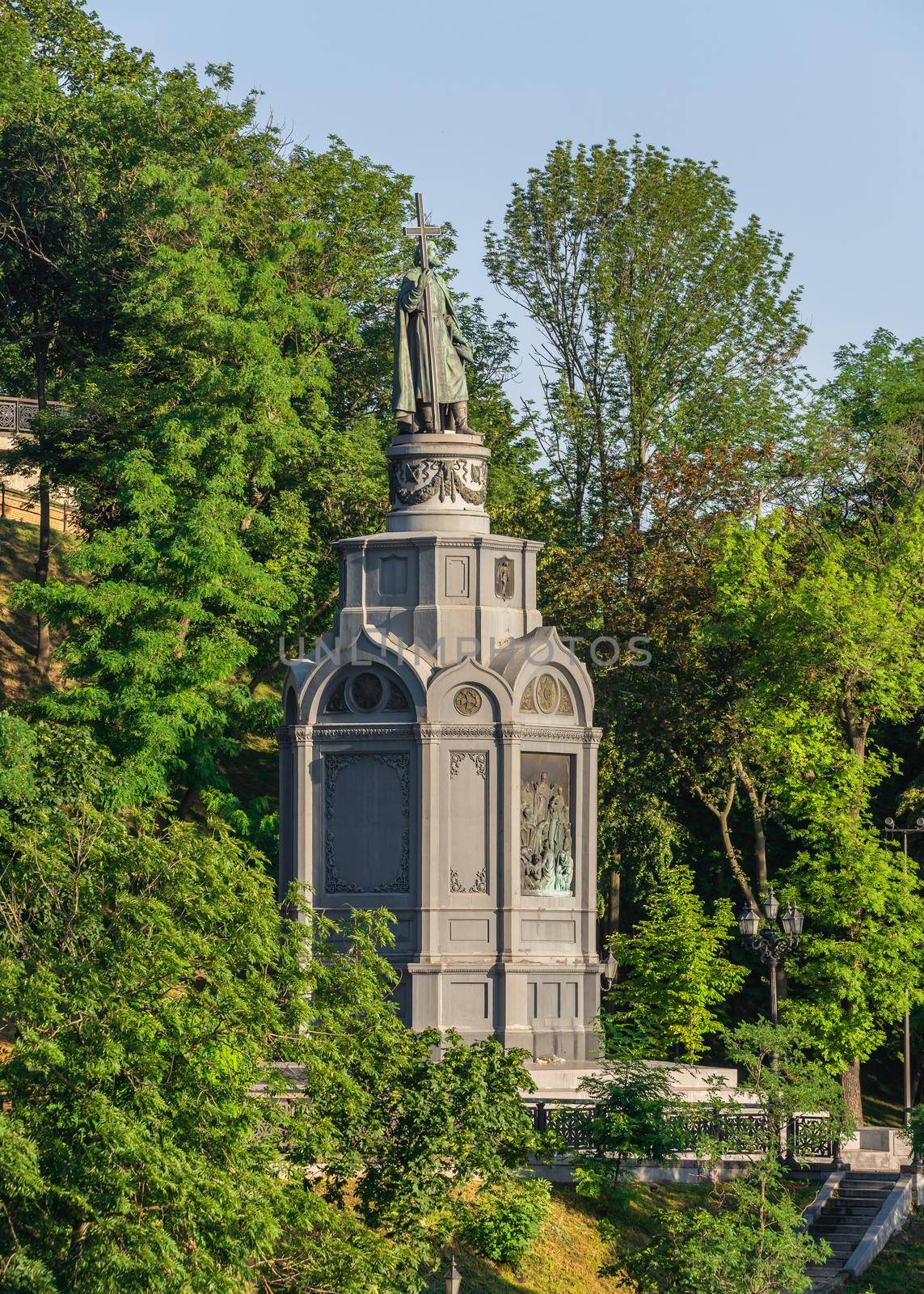 Monument to Vladimir the Great in Kyiv, Ukraine by Multipedia