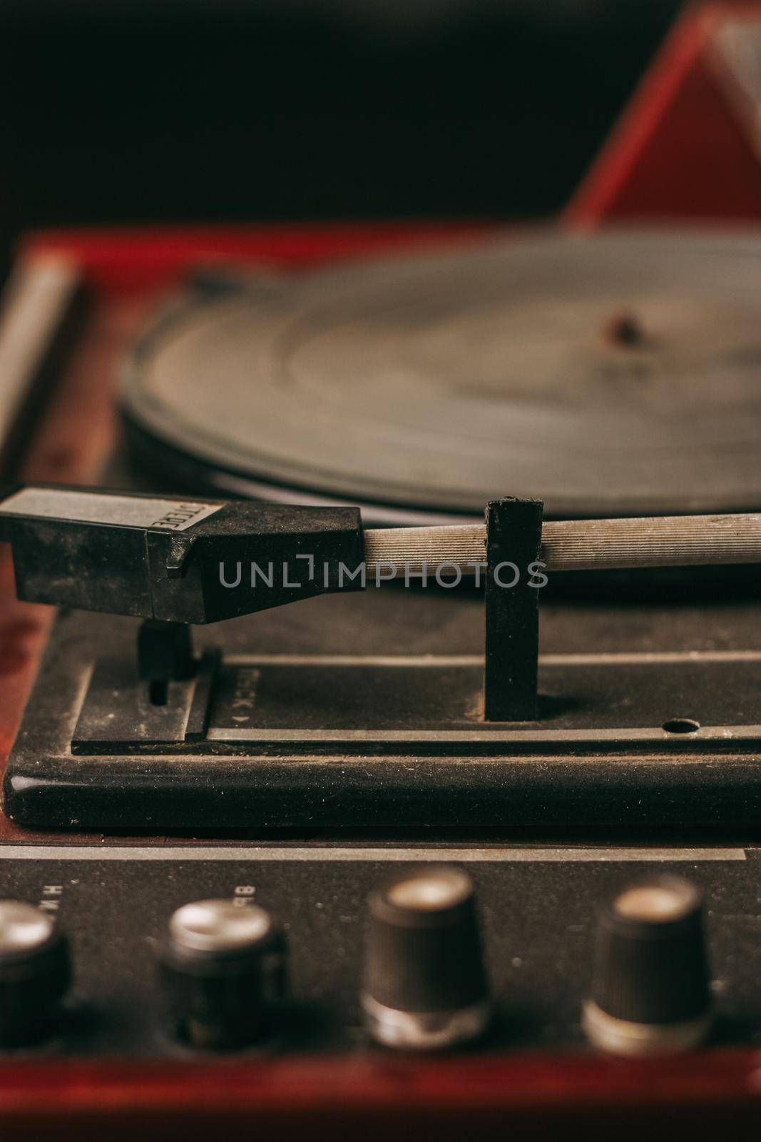 turntable technology music entertainment retro gramophone Studio by SHOTPRIME