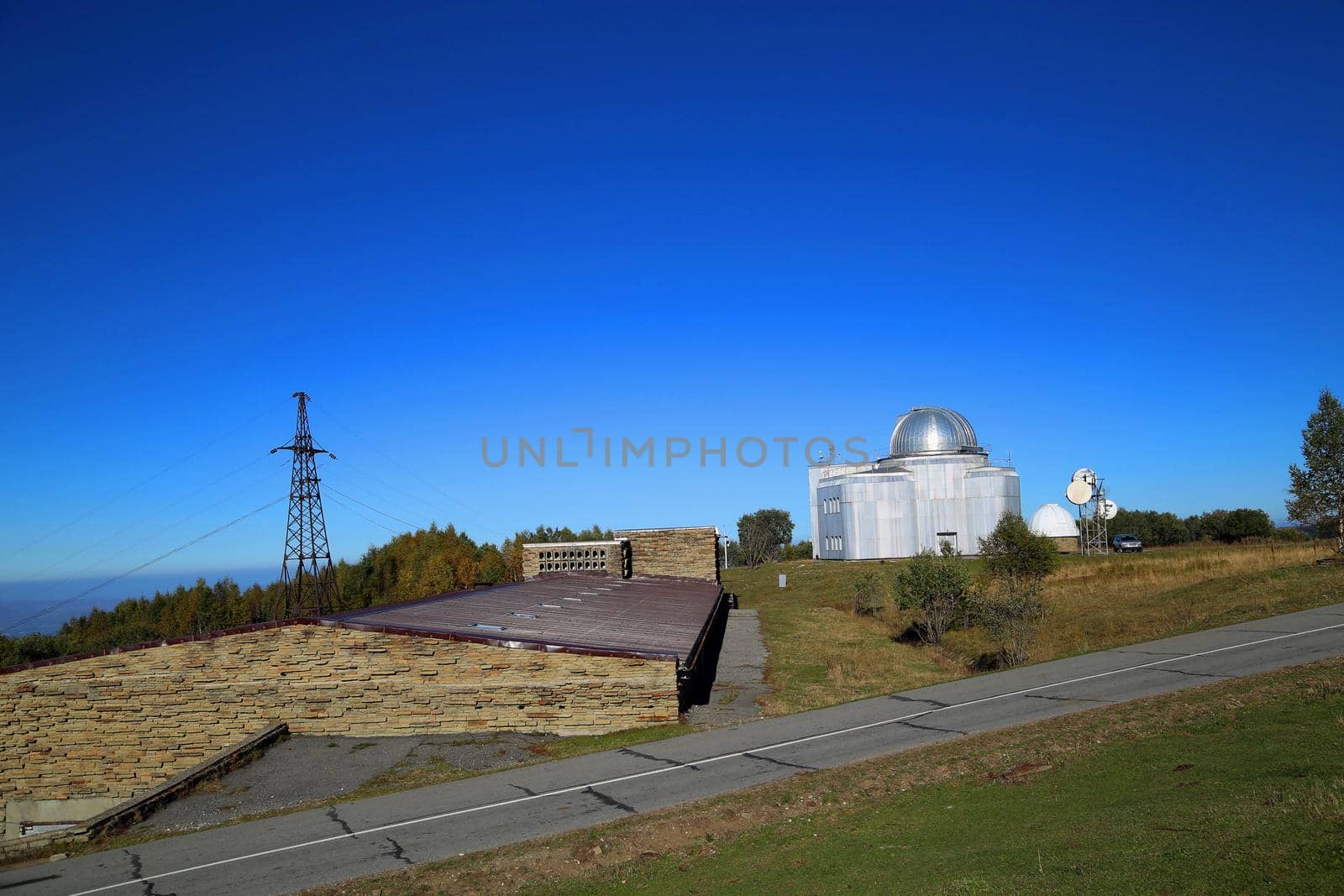 Special astro-physical observatory of the Academy of Sciences.North Caucasus. Karachay-Cherkessia