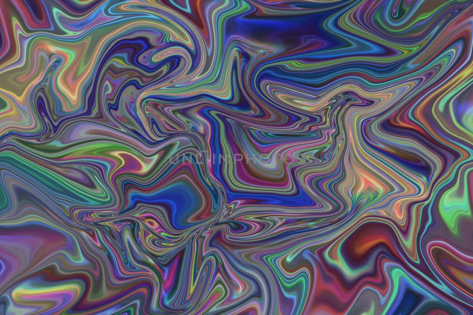 Abstract multicolored fractal neon background.