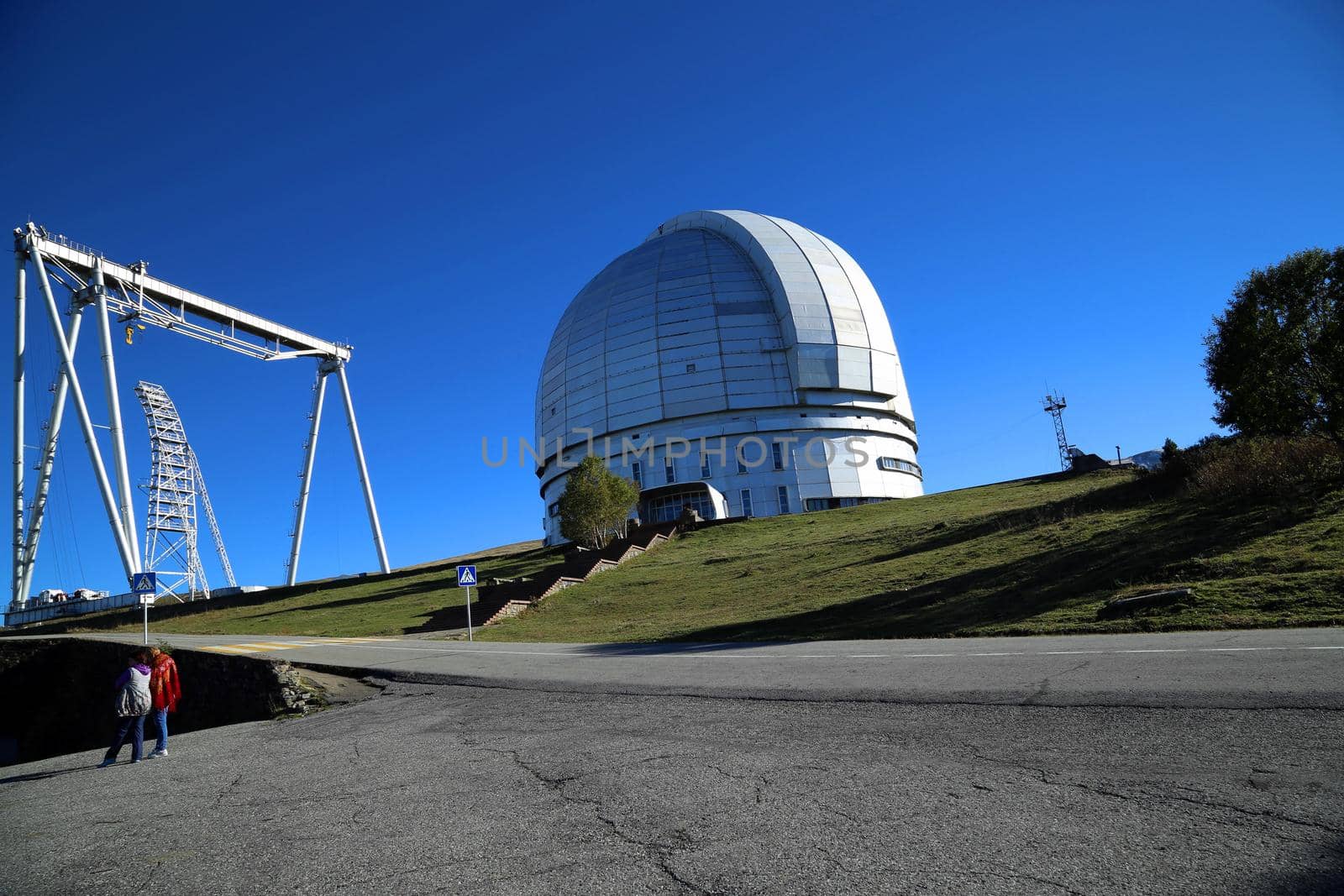 Special astro-physical observatory of the Academy of Sciences.North Caucasus. Karachay-Cherkessia