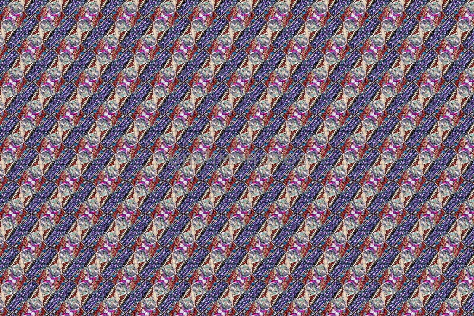 Abstract textured multicolored kaleidoscope background. Design, art