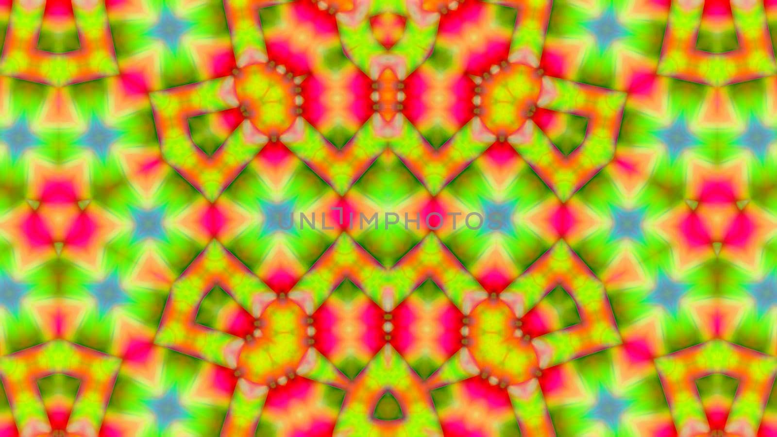 Abstract textured multicolored kaleidoscope background. Design, art