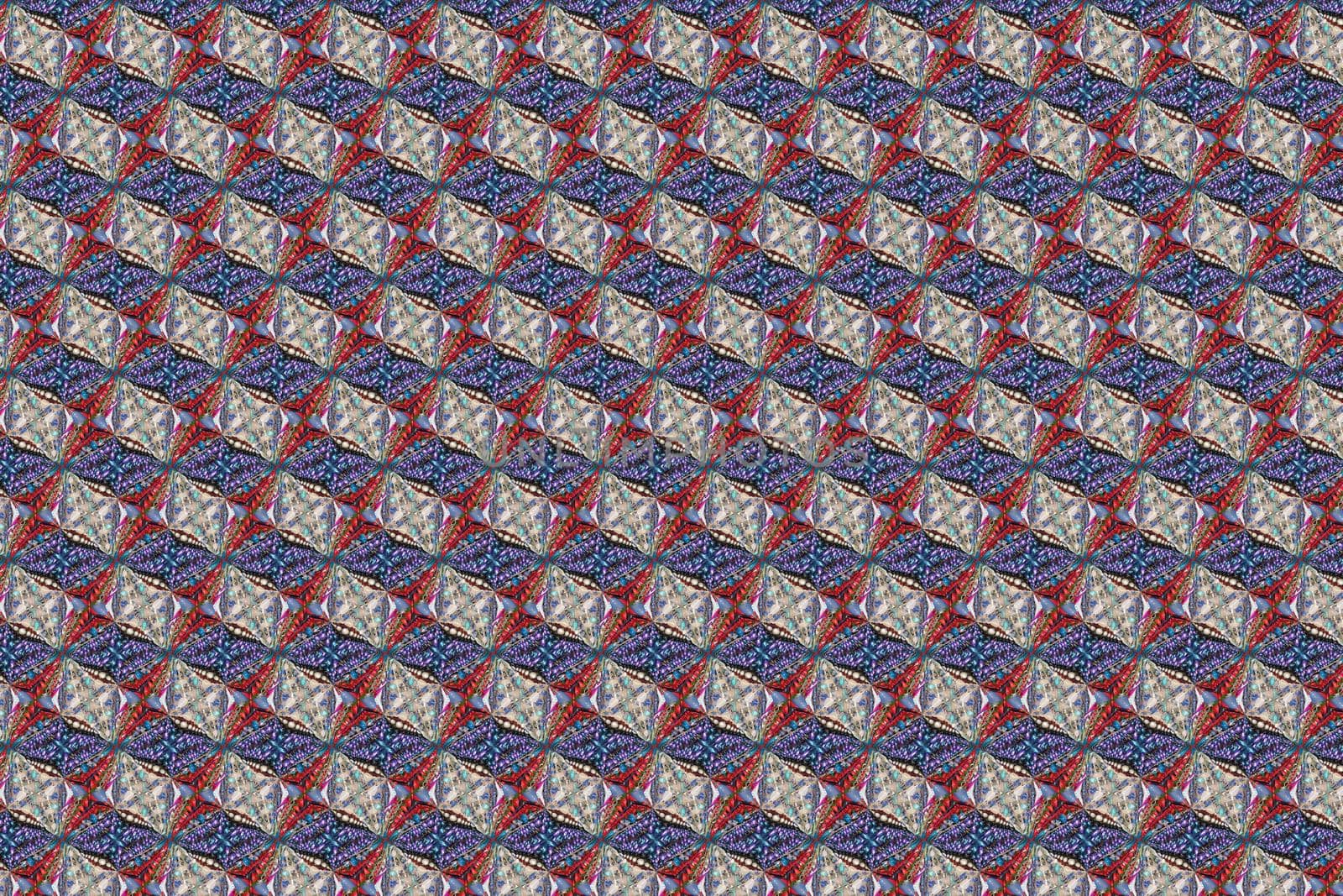 Abstract textured multicolored kaleidoscope background. Design, art