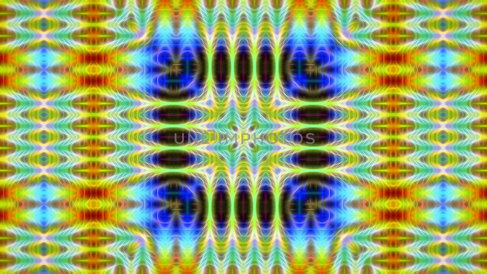 Abstract textured multicolored kaleidoscope background. Design, art