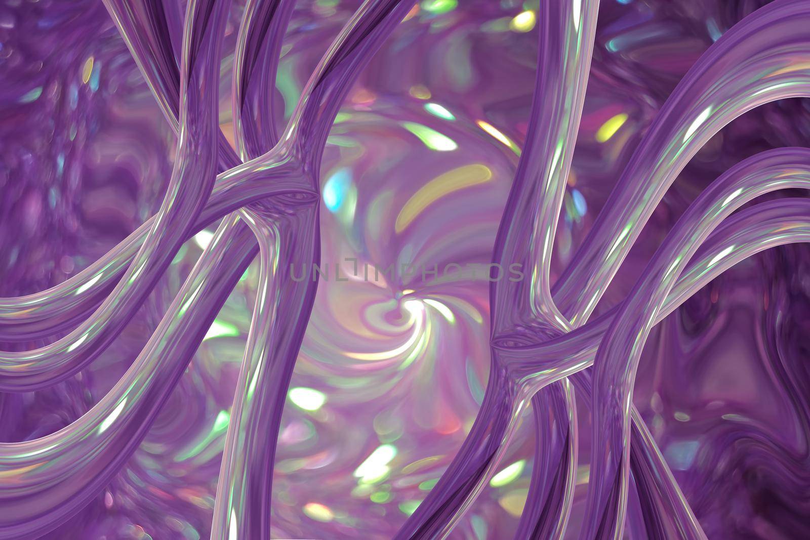Abstract textured lilac background with lines. 3d image