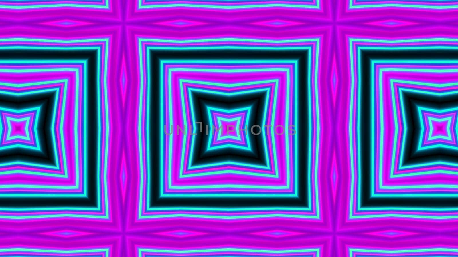 Abstract symmetrical background of geometric shapes.