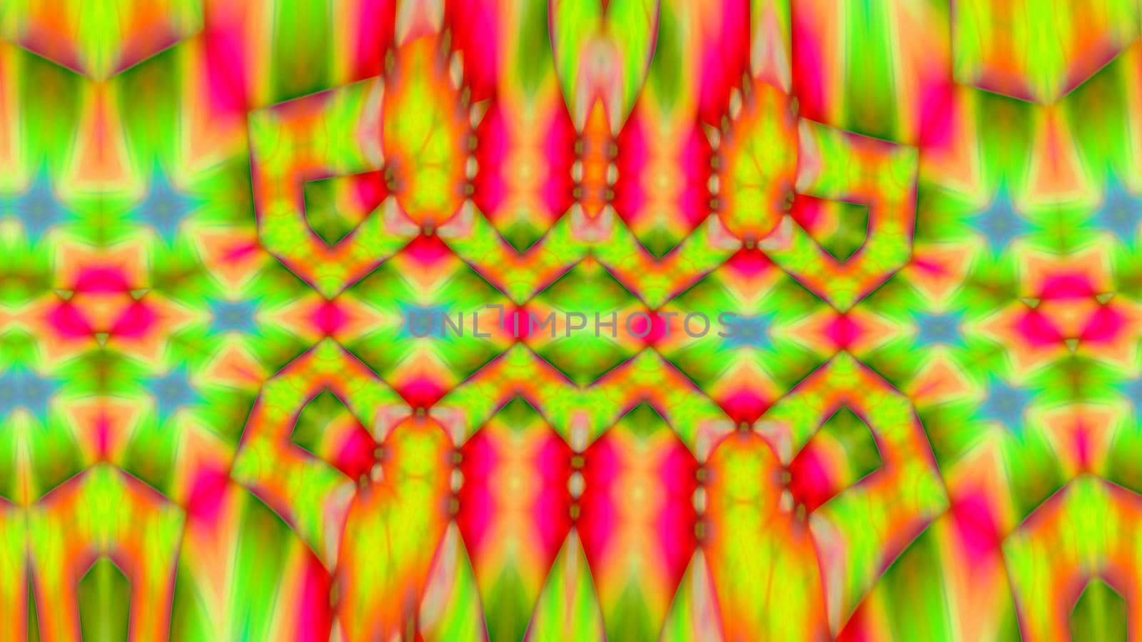 Abstract textured kaleidoscope background. Design, art.