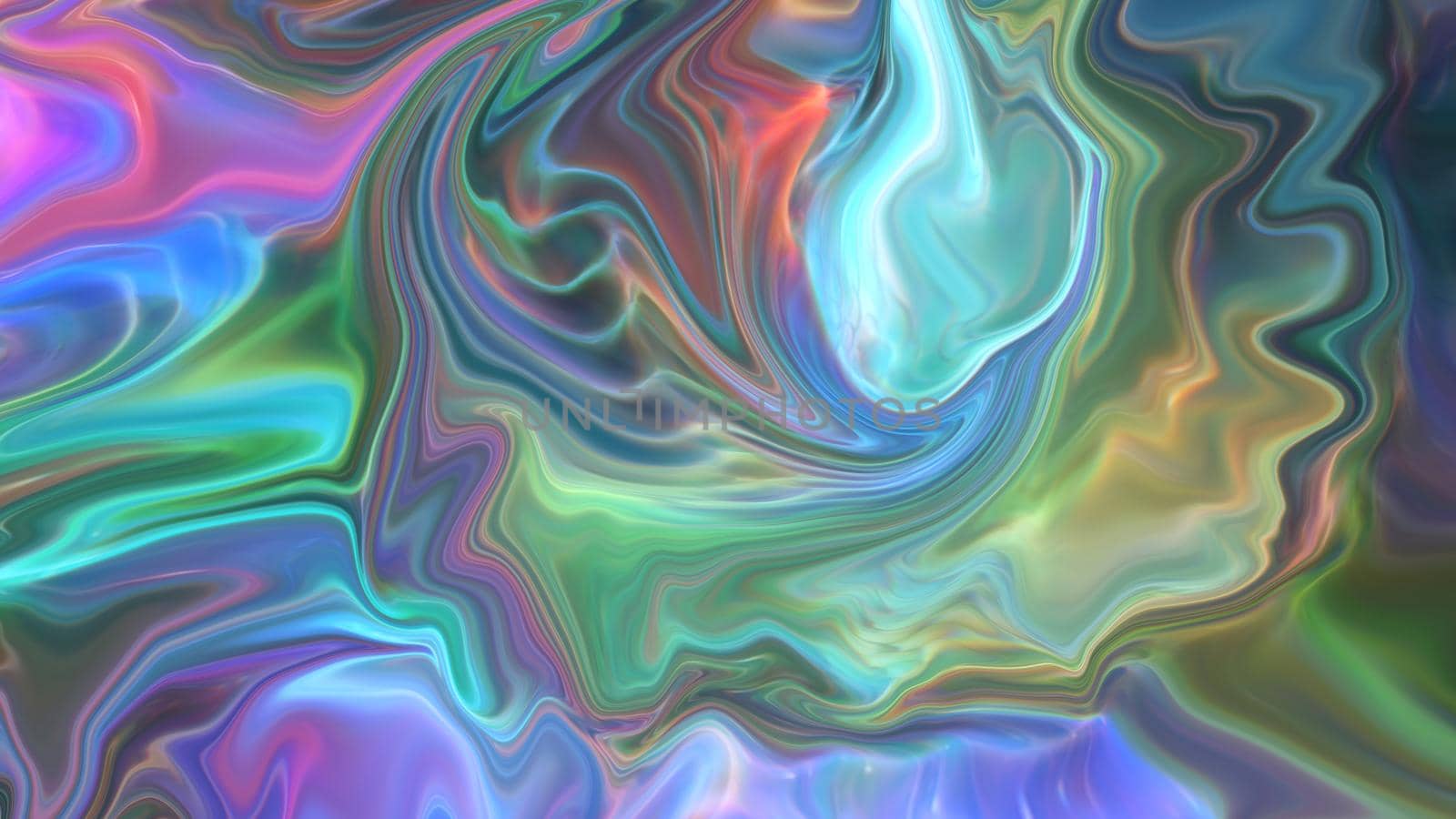 Abstract blurred multicolored neon background.
