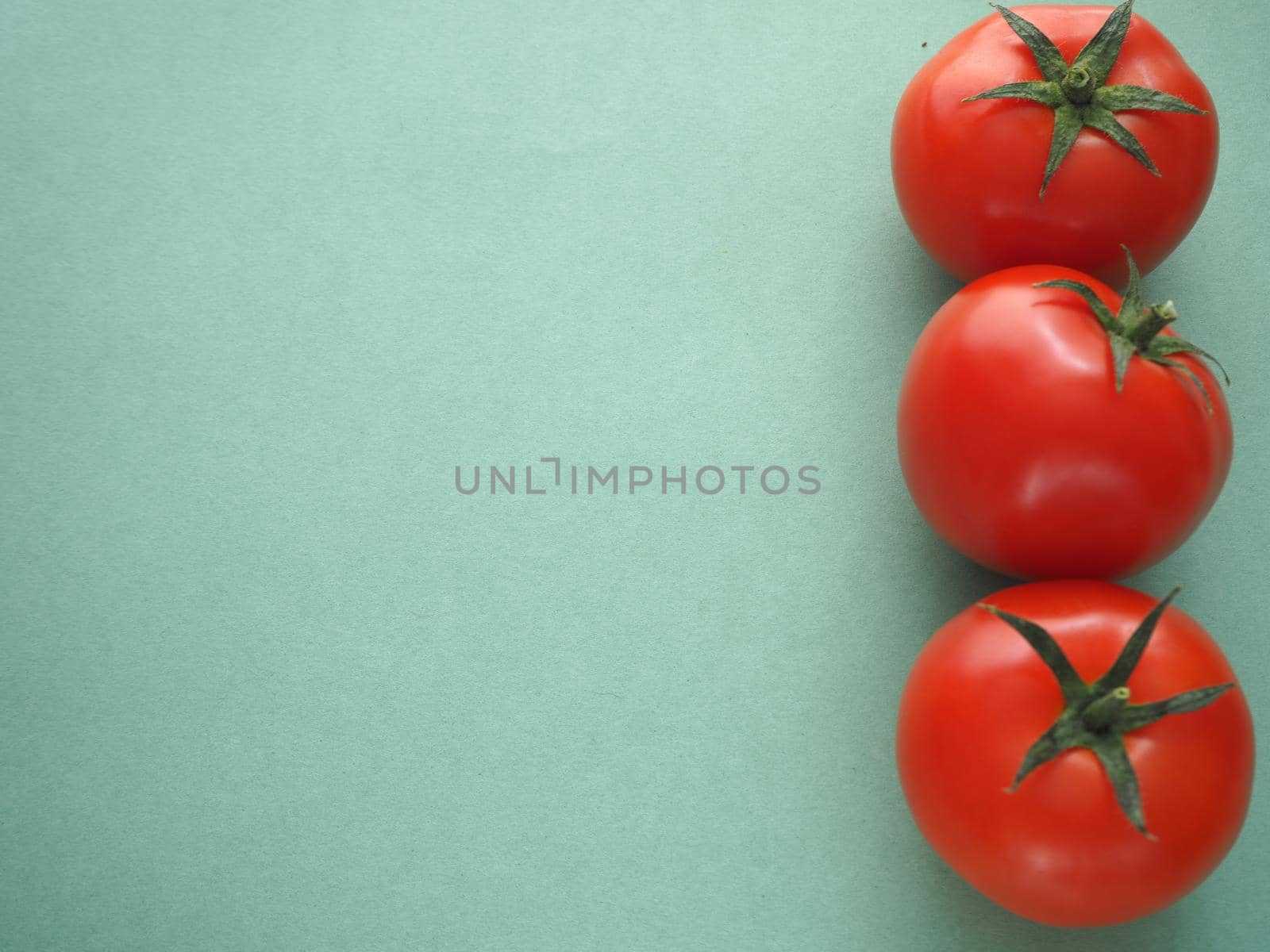 Three red tomatoes. by Olga26