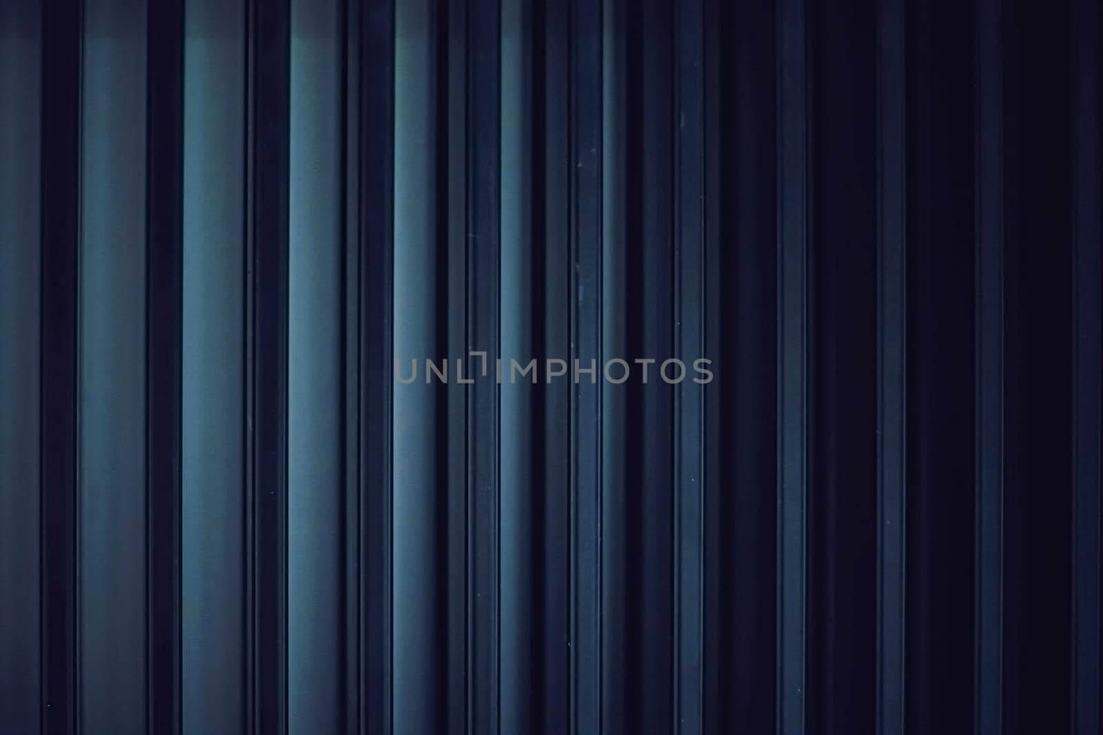 Dark blue metal background as industrial and futuristic urban backdrop design