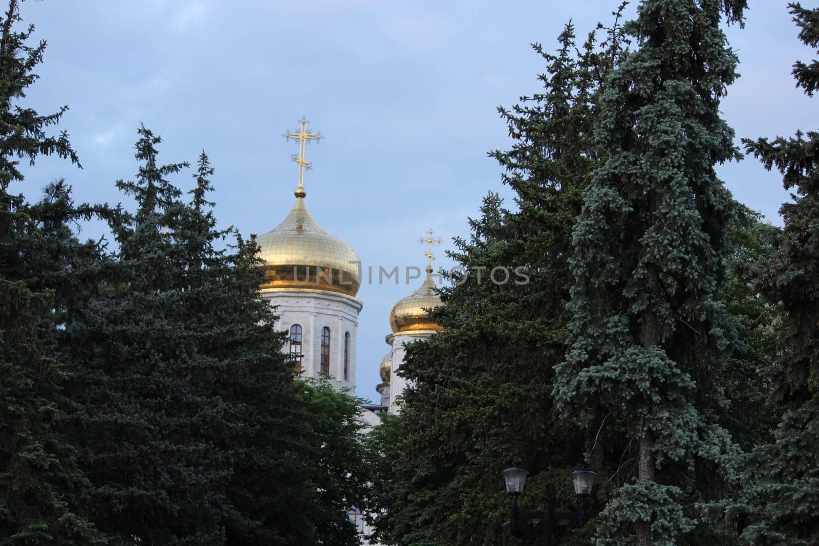 Christianity. Golden domes on the Orthodox church. by Olga26