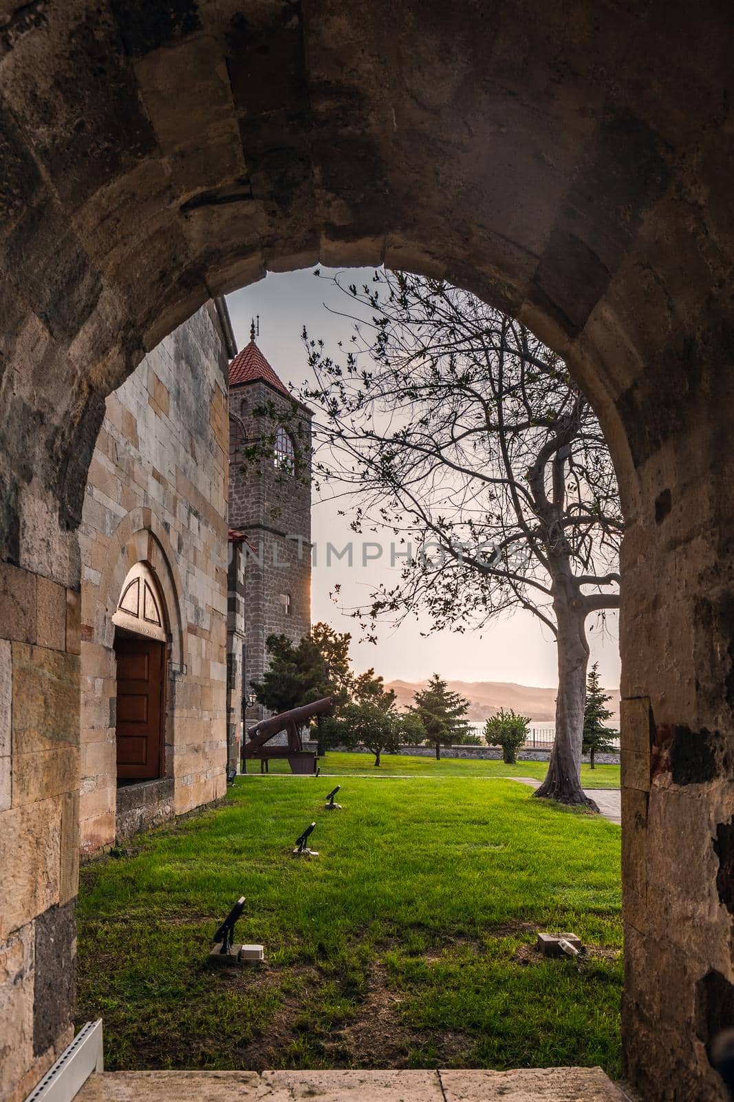 The church of Hagia Sophia in Trabzon, Turkey.
