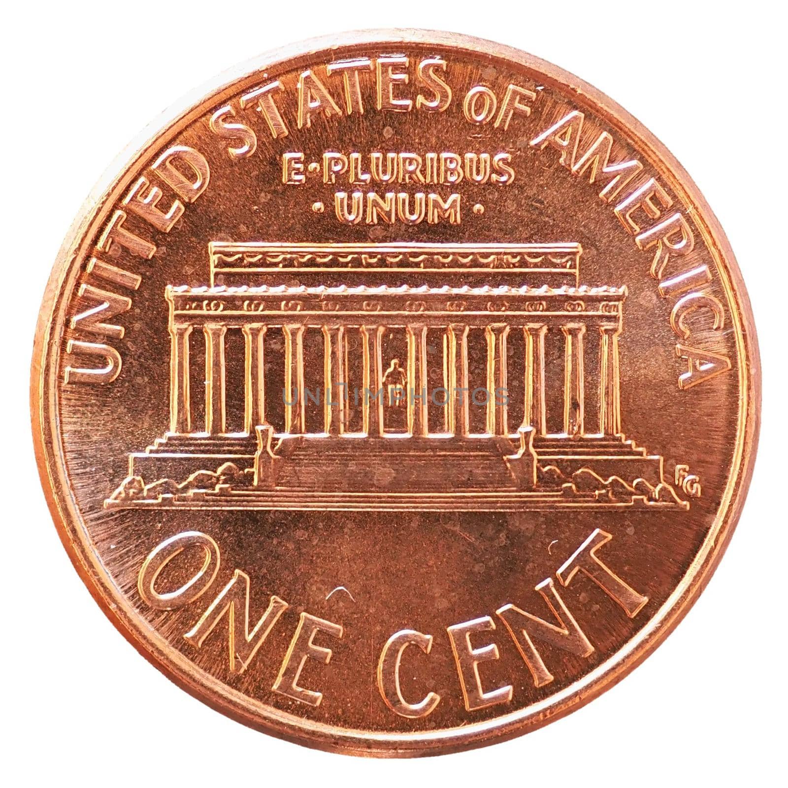 1 cent coin, United States by claudiodivizia