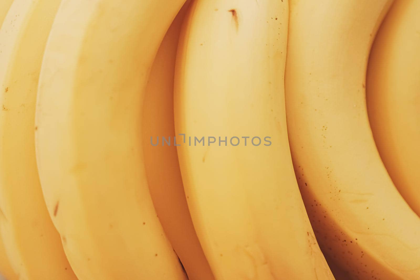 Fresh ripe bananas as healthy food, organic fruits and diet by Anneleven