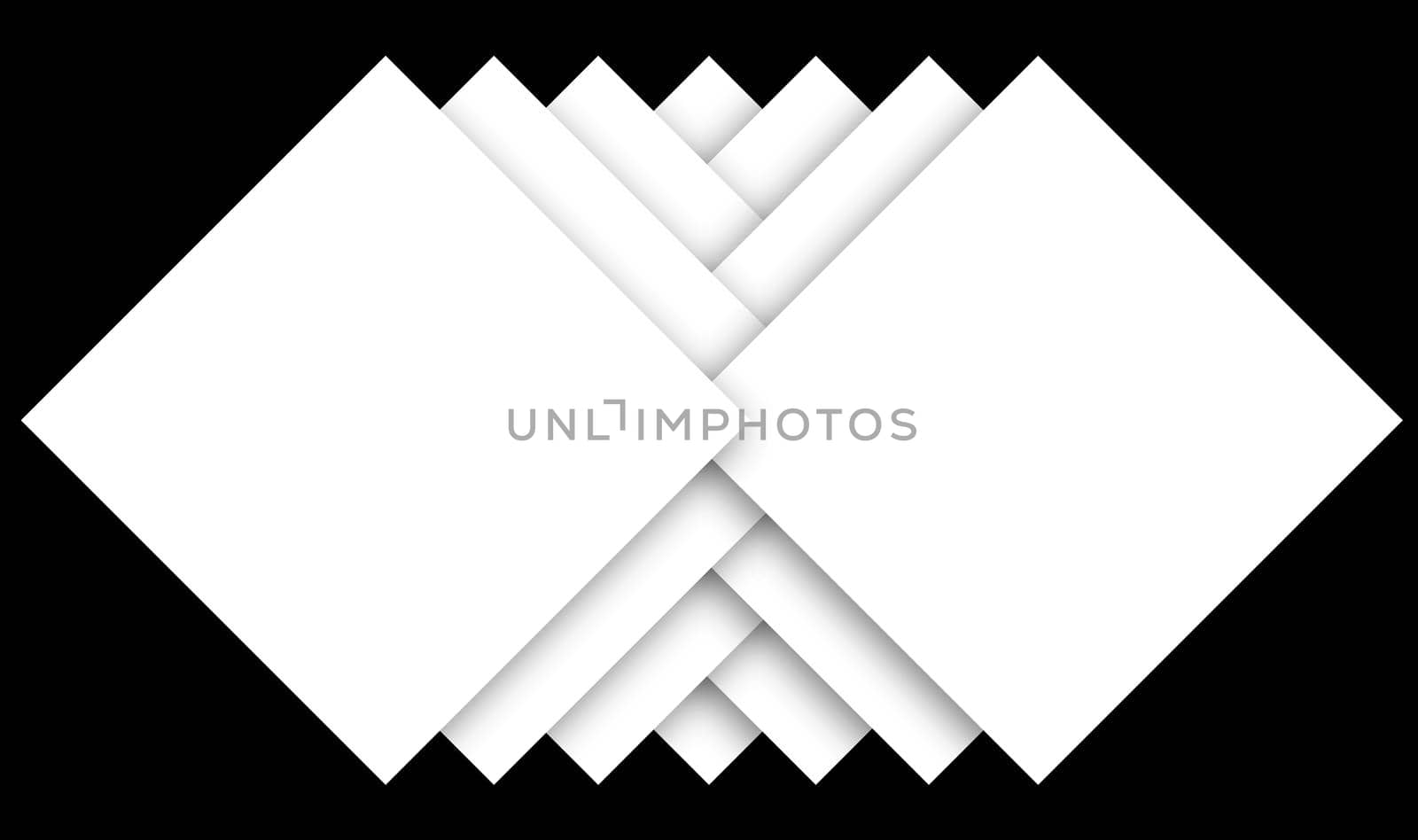 abstract concept design made of squares in center of the image creating design by overlapping on each other in the black isolated background with soft shadow, layered image ready to print for cards, invitation, design print by tabishere