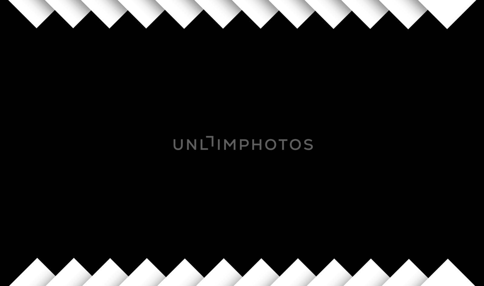 illustration of basic triangle overlapping on each other, the scene made of geometrical shapes with triangle in black isolated background with soft shadow, layered image ready to print for cards, invitation, design print by tabishere
