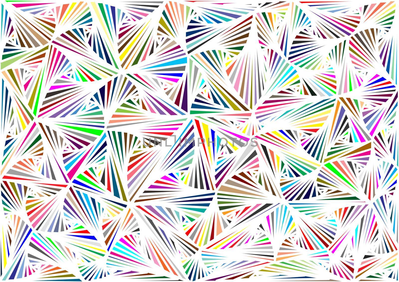 A background of triangles of different shades interconnected, abstract background consisting of triangles.