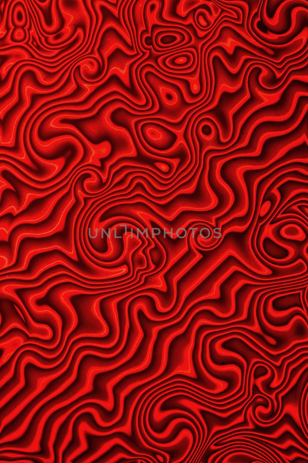 Dark red patterns and designs on solid sheet of wallpaper. Concept of home decor and interior designing. by tabishere