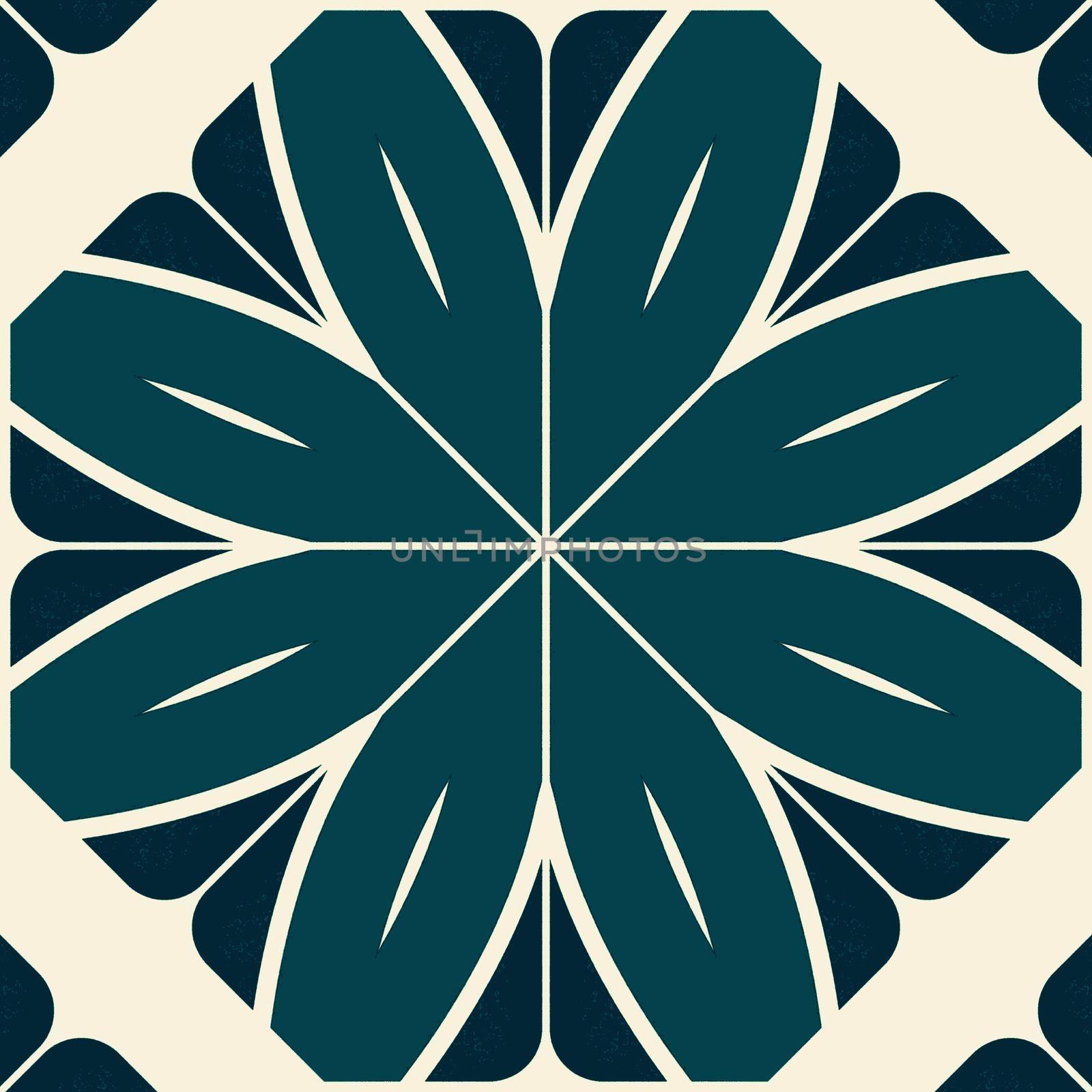 Beautiful shades of green color symmetrical patterns designs. Concept of home decor and interior designing by tabishere