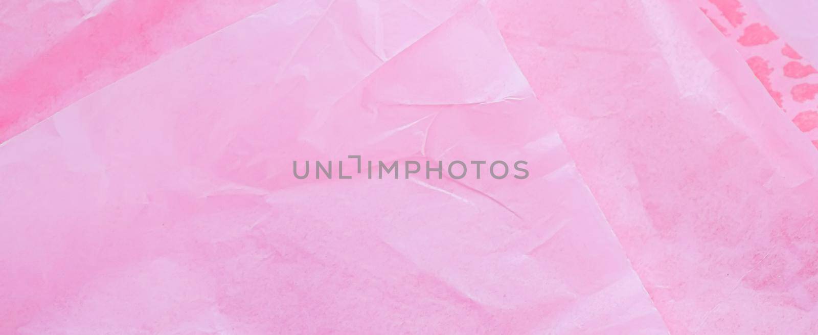 Pink tissue paper flatlay background, luxury branding flat lay and brand identity design for mockup by Anneleven