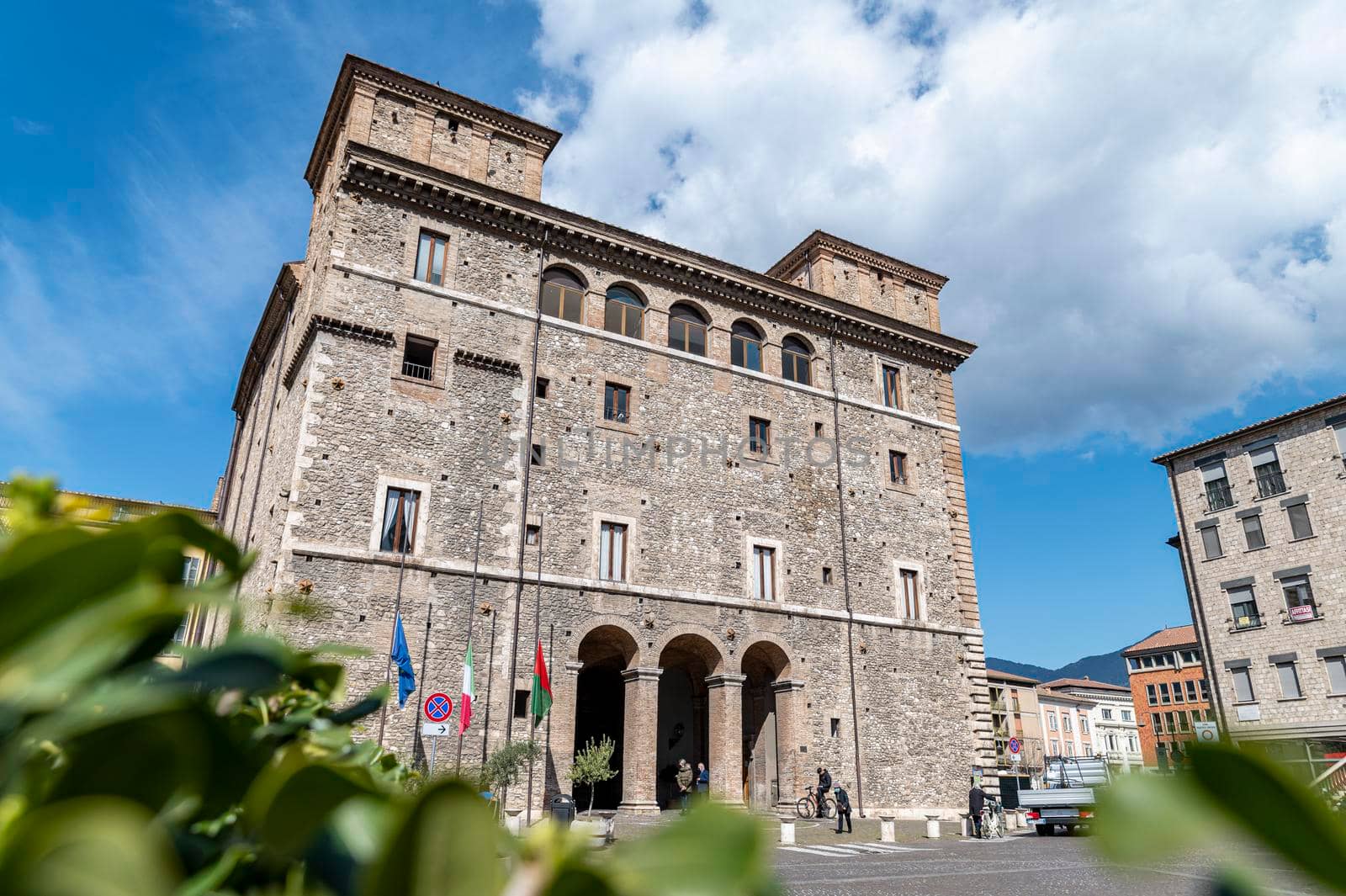 municipality of terni in square of people by carfedeph