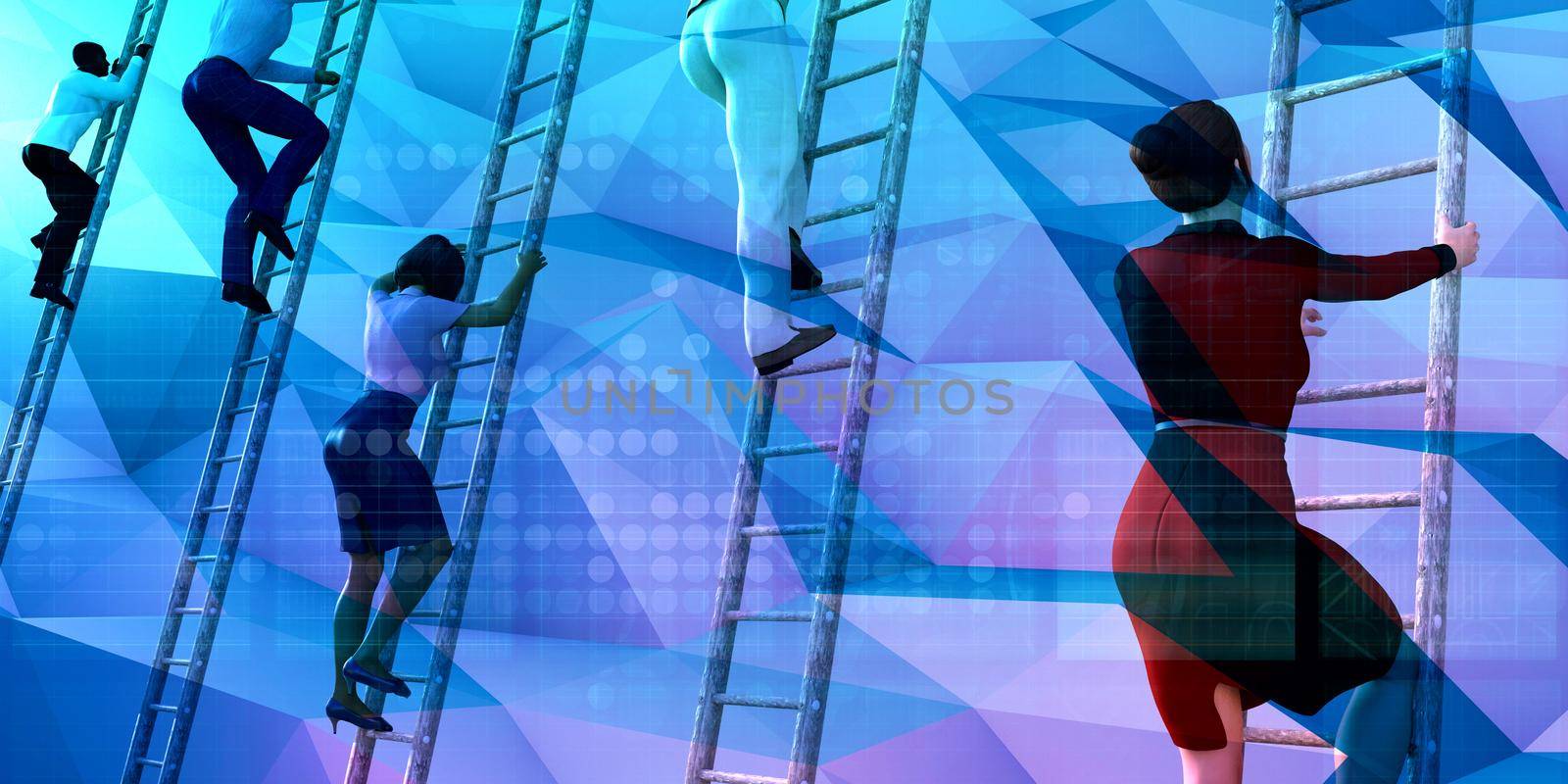 Climbing the Corporate Ladder as a Business Concept