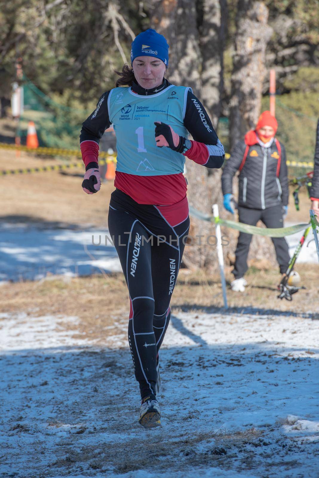 YuliaSurikova RUS in the 2021 World Triathlon Winter Championships Andorra by martinscphoto