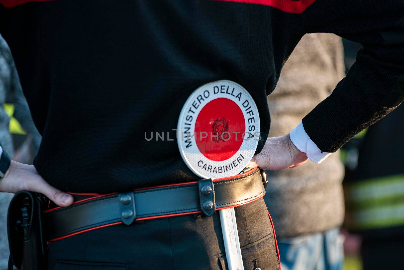 Carabinieri scoop detail, Carabinieri is an italian police institution