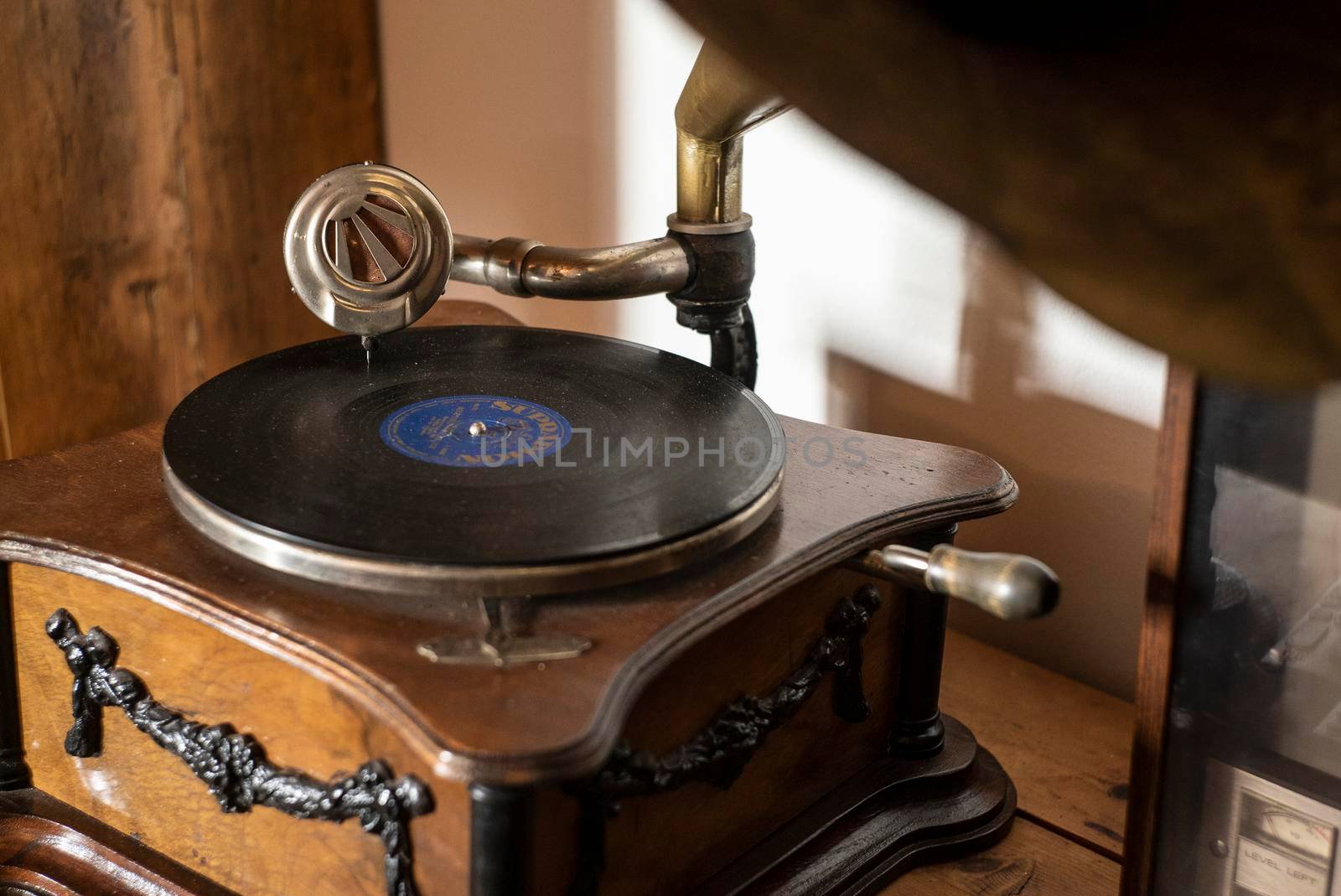 Detail of a Gramophone 3 by pippocarlot
