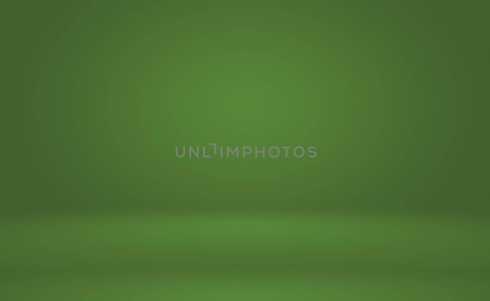 Green gradient abstract background empty room with space for your text and picture