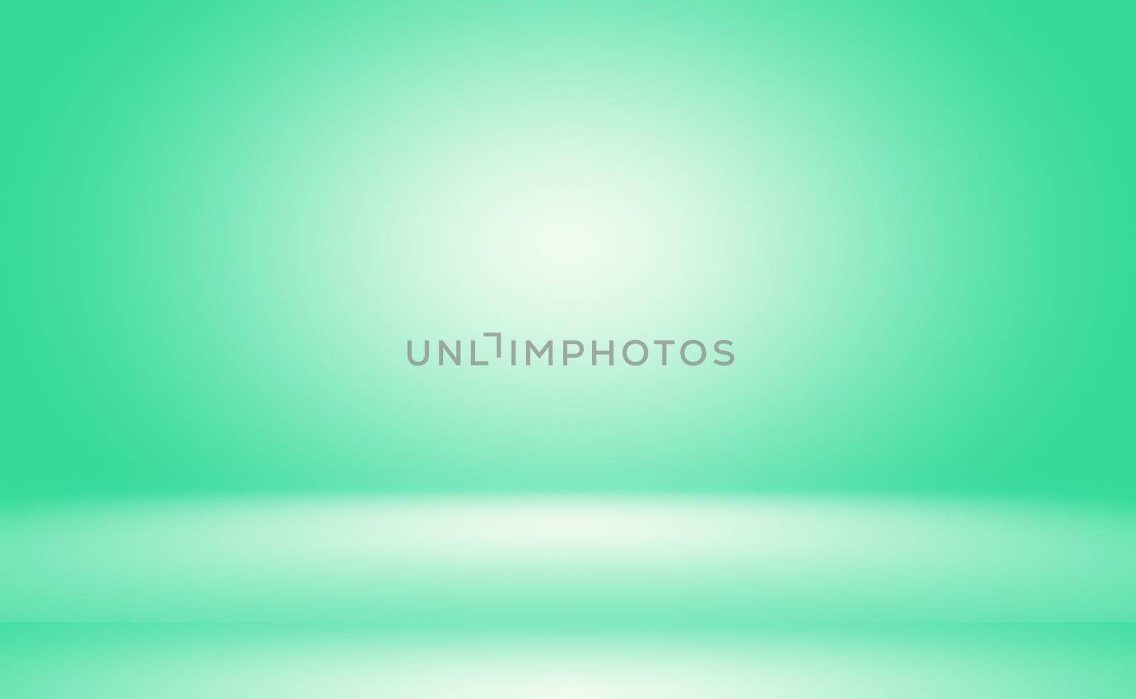 Green gradient abstract background empty room with space for your text and picture