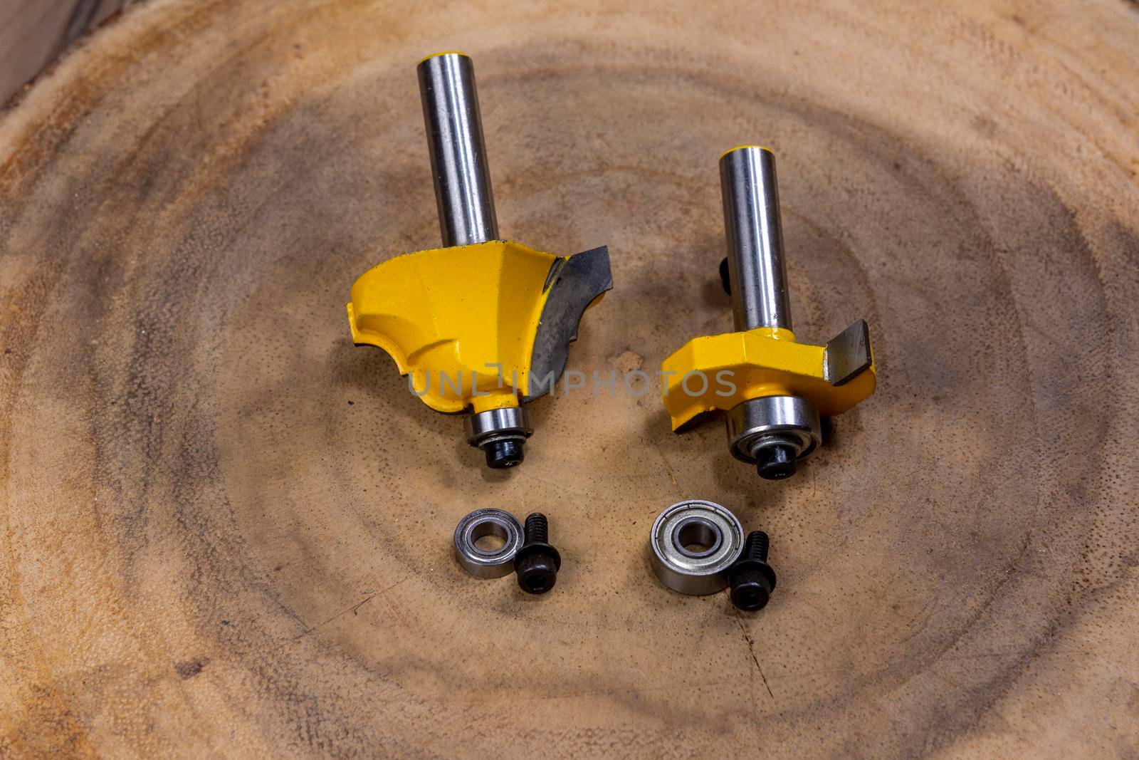 Shaped Joiners & Two Spare Bearings by ben44