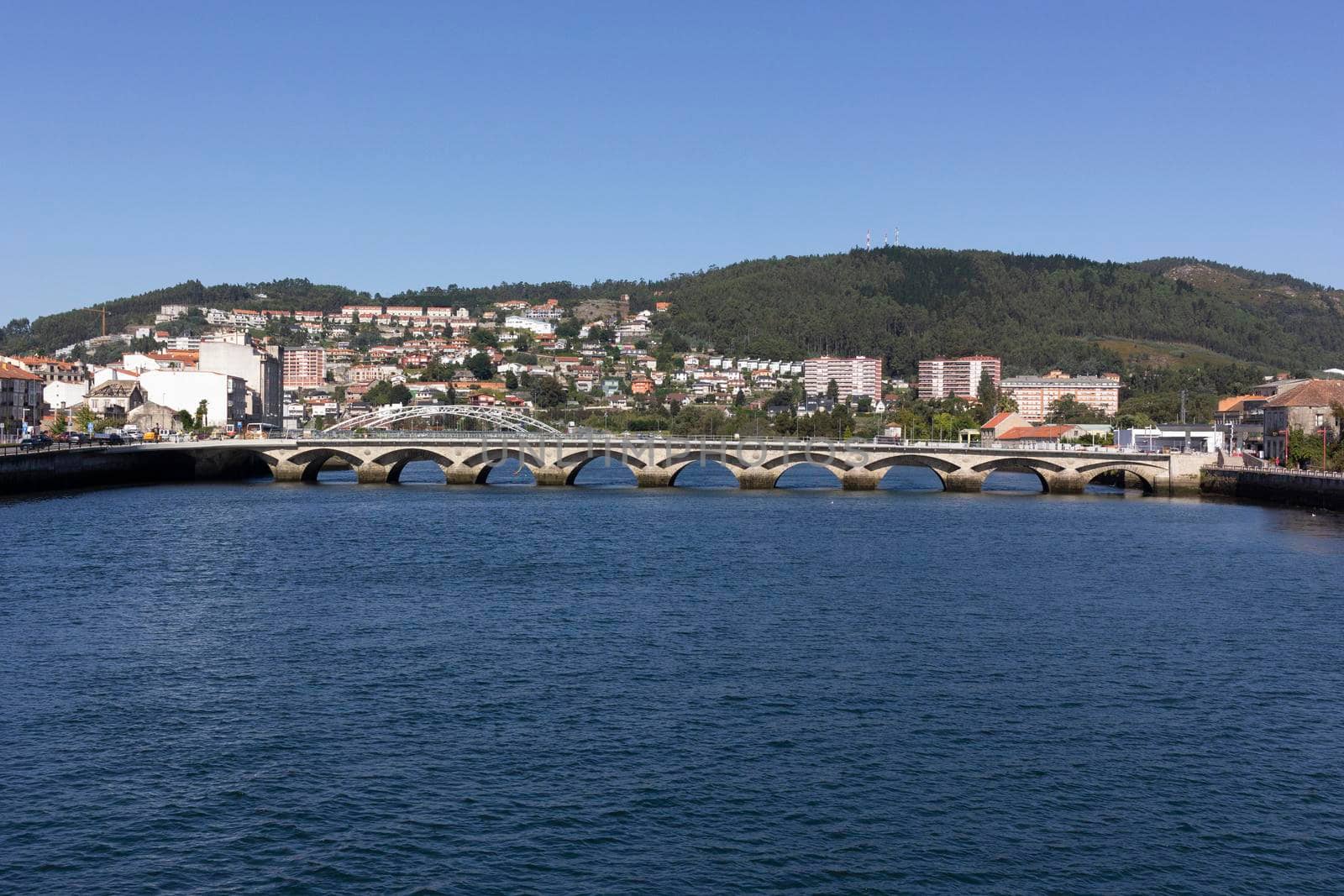 bridge over river in the north of Galicia by loopneo