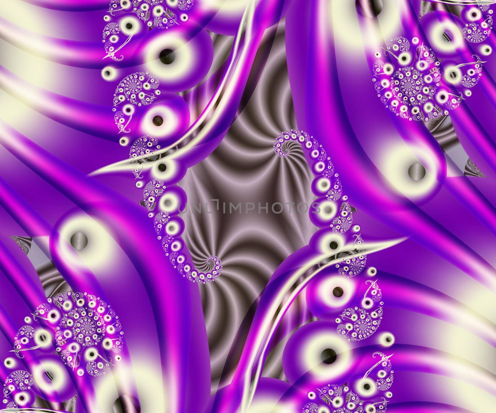 Computer generated abstract colorful fractal artwork by stocklady