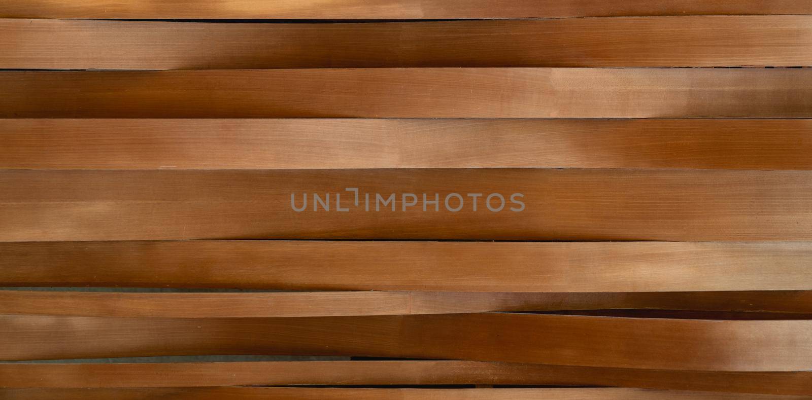 Timber wood plank curve background. by sirawit99