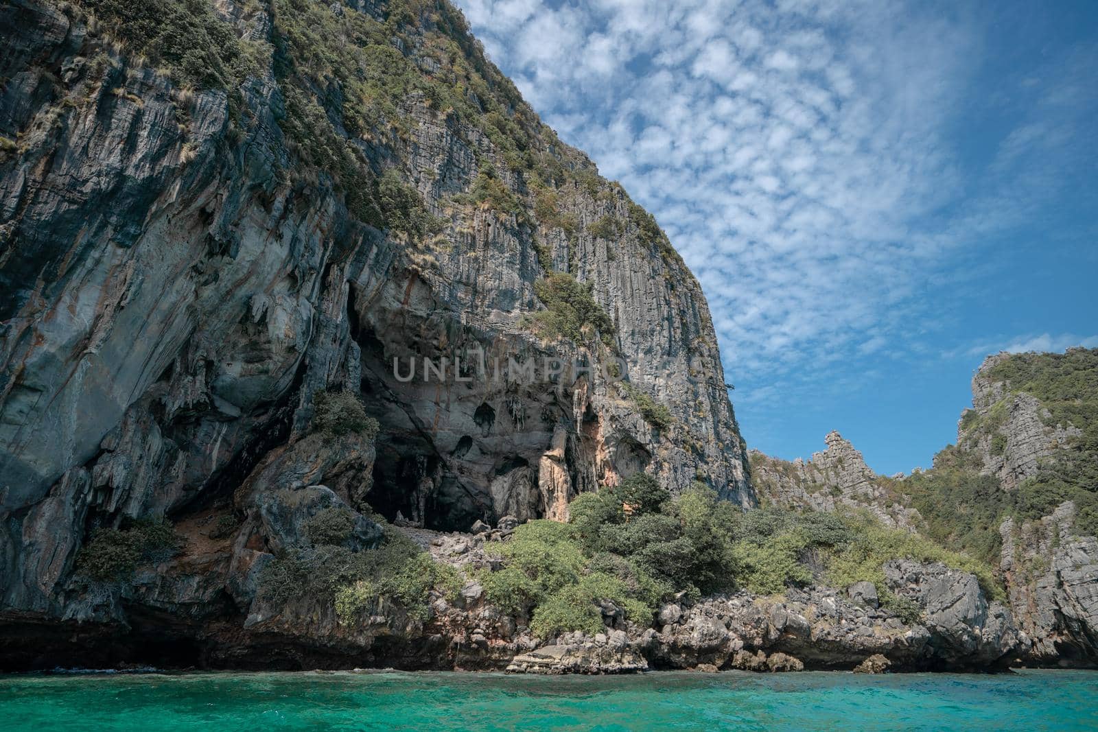 Pileh Lagoon, Landscape of Andaman sea, Phi Phi Islands, THAILAND. by sirawit99