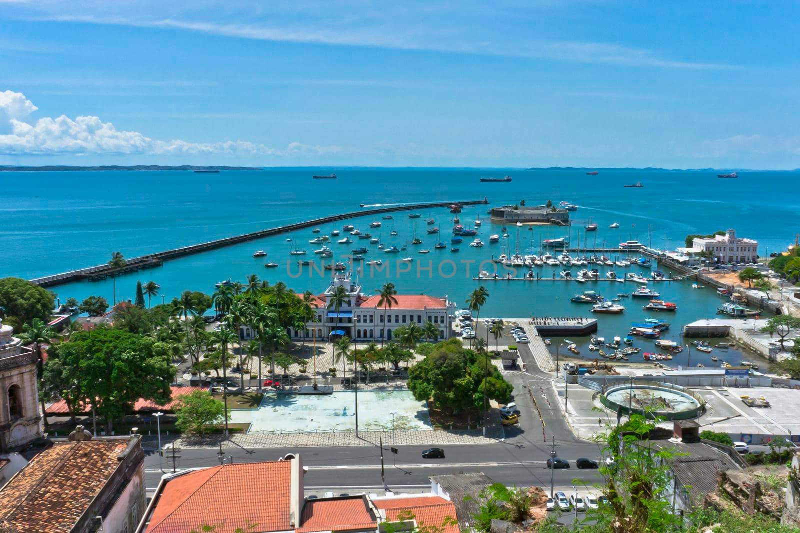 Salvador de Bahia, Old port view, Brazil, South America by giannakisphoto