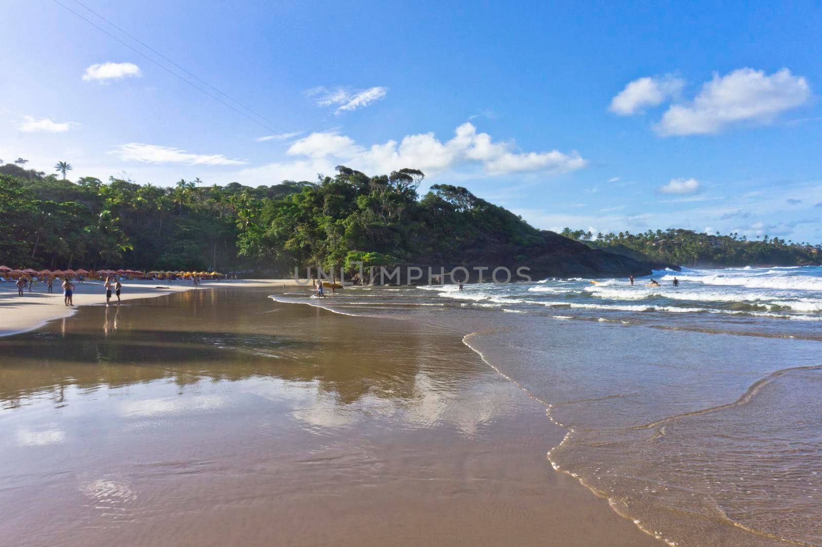 Itacare, Tropical beach view, Bahia, Brazil, South America by giannakisphoto
