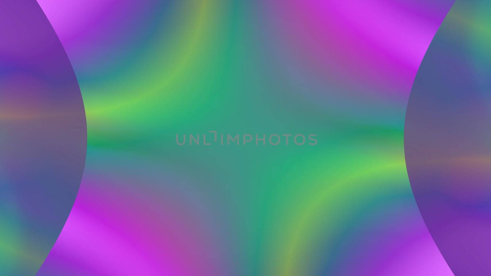 Abstract neon purple green symmetrical background.