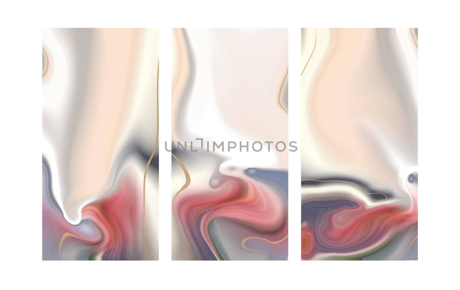 Pastel fluid marble agate pattern, texture, abstract background. Set different design. Modern colourful trendy background. Wave colour Liquid shape. Abstract design. Illustration